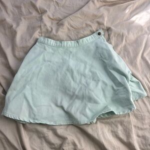 Mint Green Skater Skirt